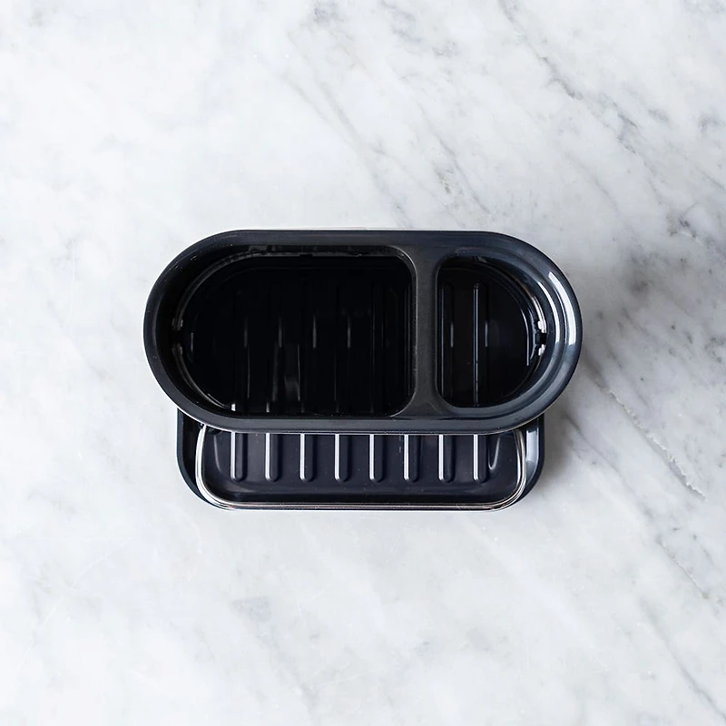 KSP Sinkhub Sink Caddy with Sponge Holder (St/St - Black)