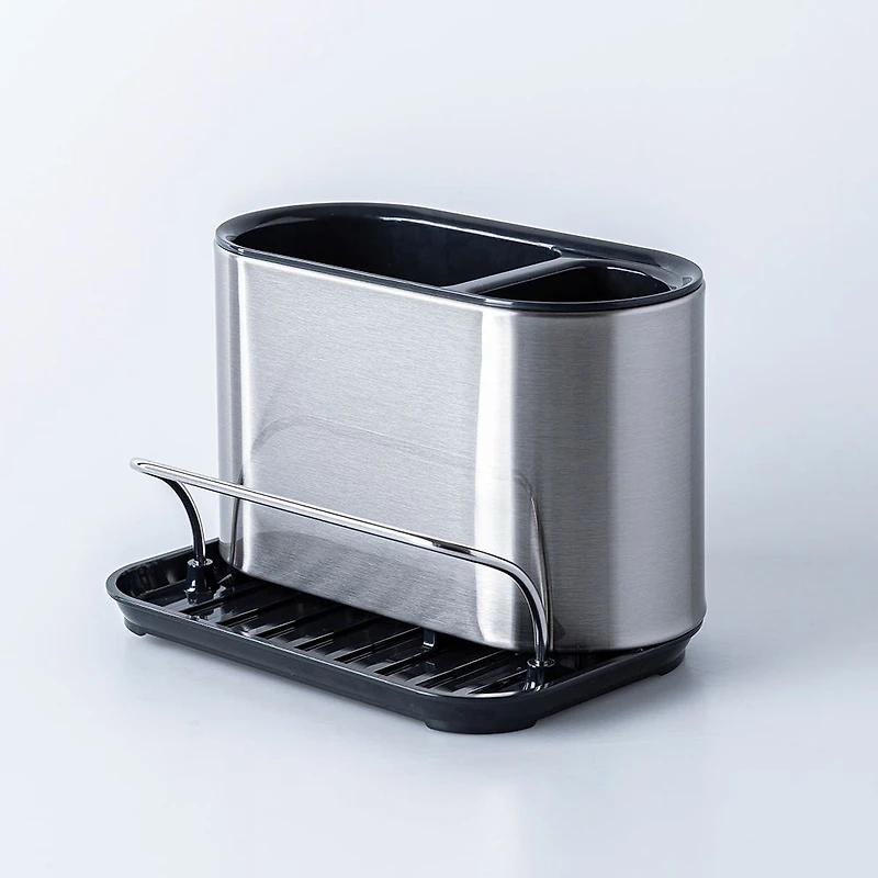 KSP Sinkhub Sink Caddy with Sponge Holder (St/St - Black)