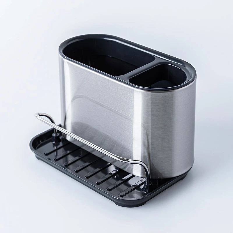 KSP Sinkhub Sink Caddy with Sponge Holder (St/St - Black)