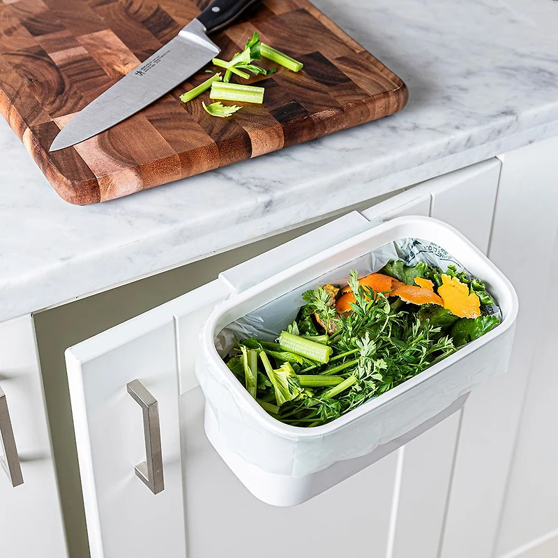 KSP Scrappy Over-The Door Scrap Trap (White)