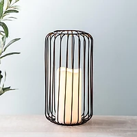 KSP Layne LED Metal Lantern 14x14x23cm (Black)