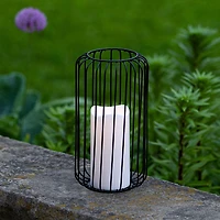 KSP Layne LED Metal Lantern 14x14x23cm (Black)