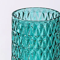 KSP Venezia Glass Shade with LED 8.5x8.5x13cm (Aqua)