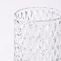 KSP Venezia Glass Shade with LED 8.5x8.5x13cm (Clear)