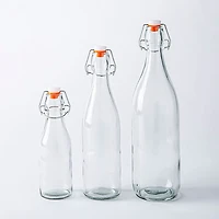 KSP Davenport Glass Bottle with Swing Top Lid 1.2L
