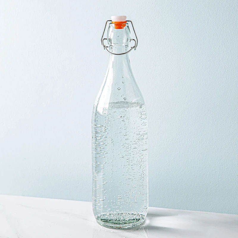 KSP Davenport Glass Bottle with Swing Top Lid 1.2L