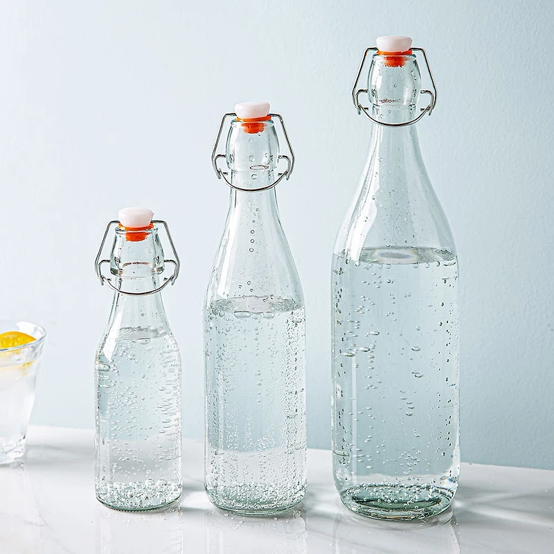 KSP Davenport Glass Bottle with Swing Top Lid 520mL