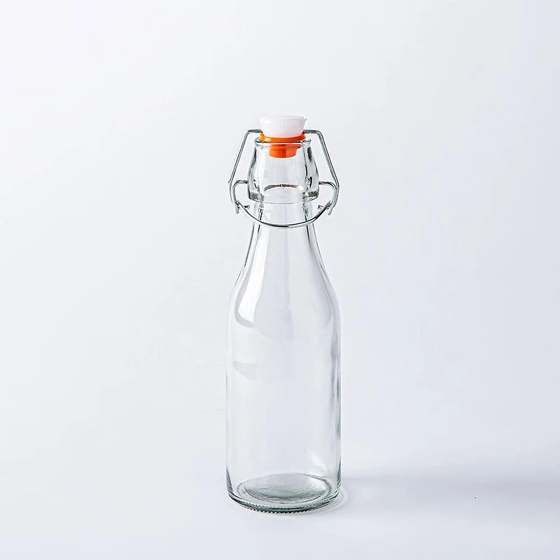 KSP Davenport Glass Bottle with Swing Top Lid 245mL