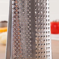 Task Ellipse 2-Sided Tower Grater Oval (Black/Stainless Steel)