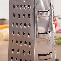 Task Cuisine 6-Sided Tower Grater Hexagon (Black/Stainless Steel)