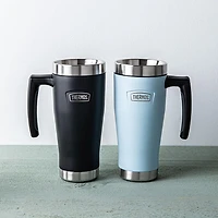 Thermos Icon Series Thermal Travel Mug with Handle (Granite)