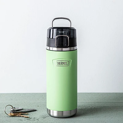 Thermos Icon Kids Double Wall Sport Bottle (Lime)