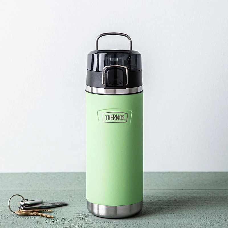 Thermos Icon Kids Double Wall Sport Bottle (Lime)