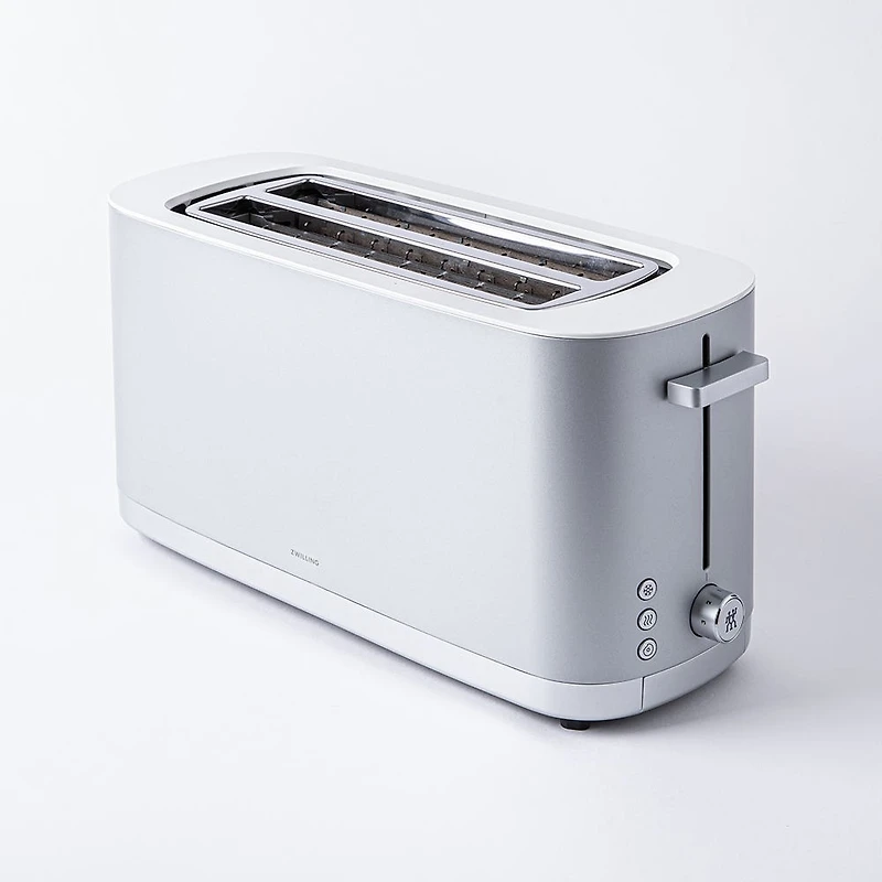 ZWILLING Enfinigy 4-Slice Long Slot Toaster (Silver)