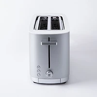 ZWILLING Enfinigy 4-Slice Long Slot Toaster (Silver)