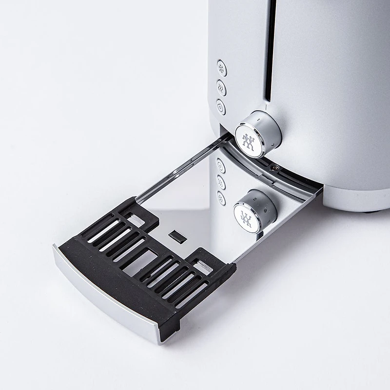 ZWILLING Enfinigy 4-Slice Long Slot Toaster (Silver)