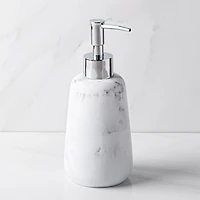 KSP Carrara Marble Resin Soap Pump (Grey/White)