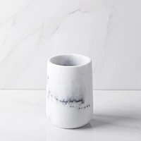 KSP Carrara Marble Resin Tumbler (Grey/White)
