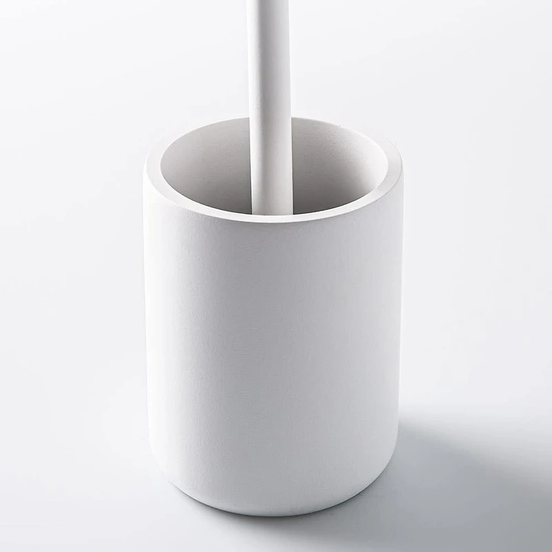 KSP Cloud Resin Toilet Brush (White)