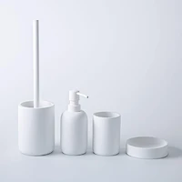 KSP Cloud Resin Toilet Brush (White)
