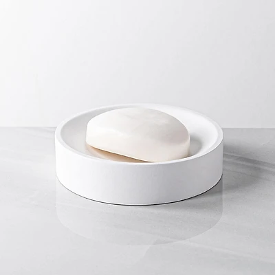 KSP Cloud Resin Soap Dish (White)