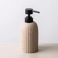 KSP Sandstone Resin Soap Pump (Taupe)