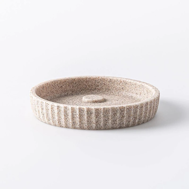 KSP Sandstone Resin Soap Dish (Taupe)
