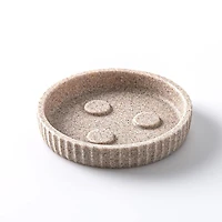 KSP Sandstone Resin Soap Dish (Taupe)
