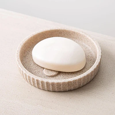KSP Sandstone Resin Soap Dish (Taupe)