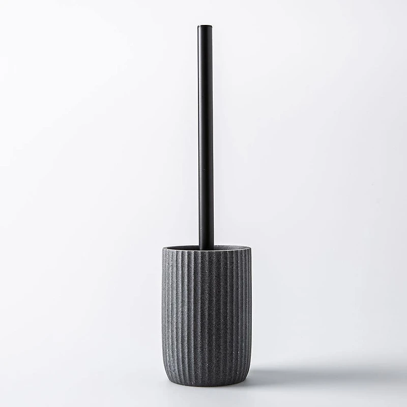 KSP Sandstone Resin Toilet Brush (Grey)