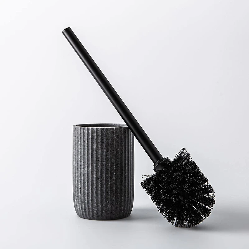 KSP Sandstone Resin Toilet Brush (Grey)