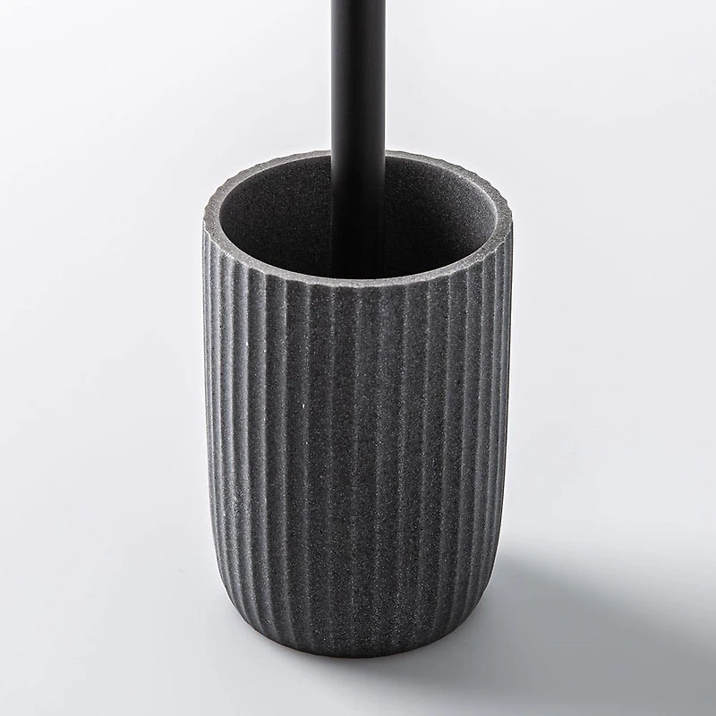 KSP Sandstone Resin Toilet Brush (Grey)