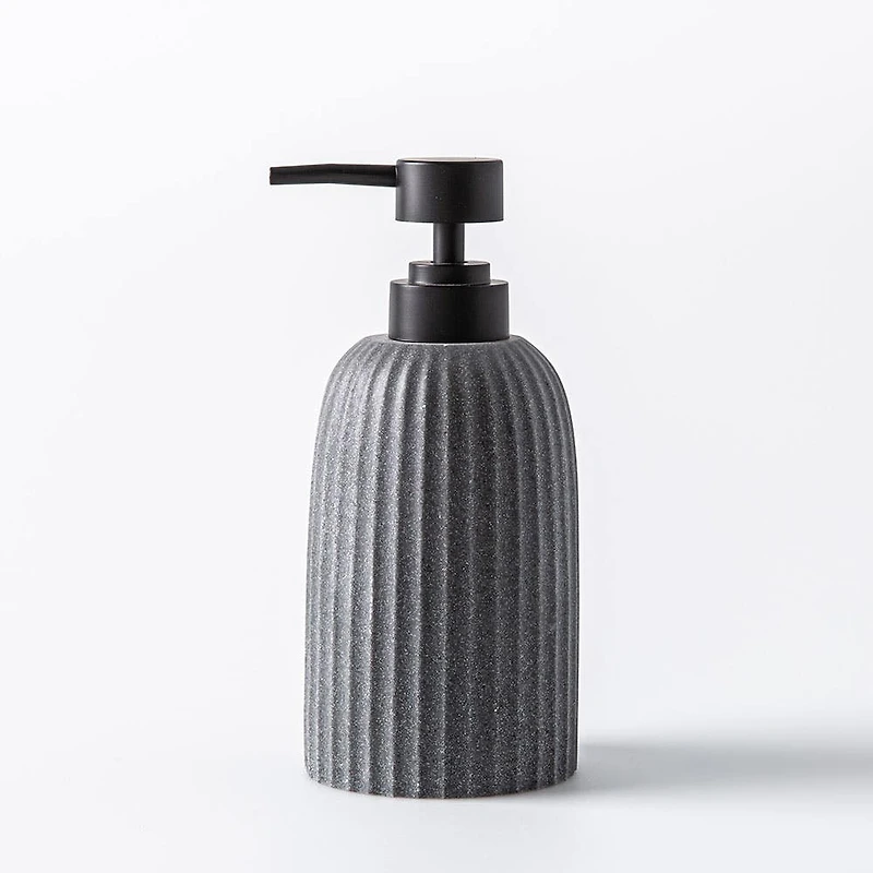 KSP Sandstone Resin Soap Pump (Grey)