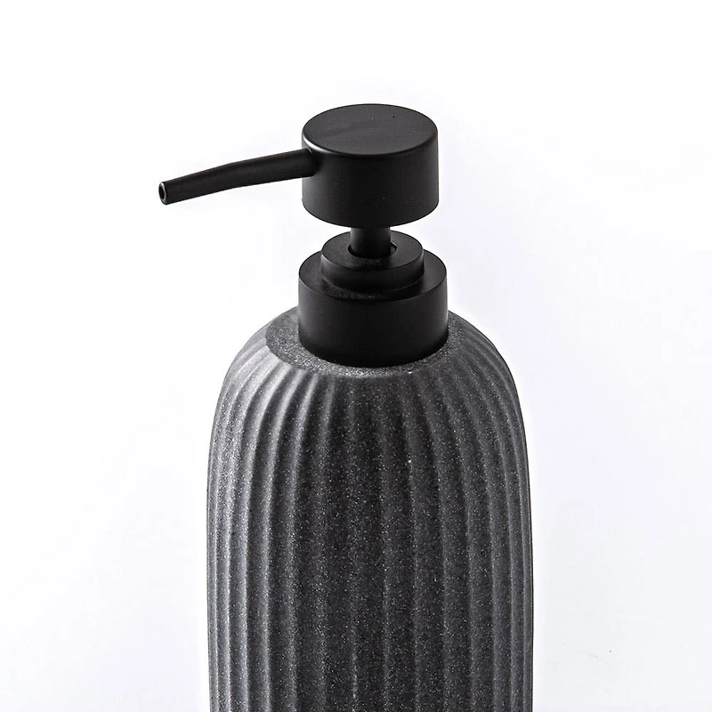 KSP Sandstone Resin Soap Pump (Grey)