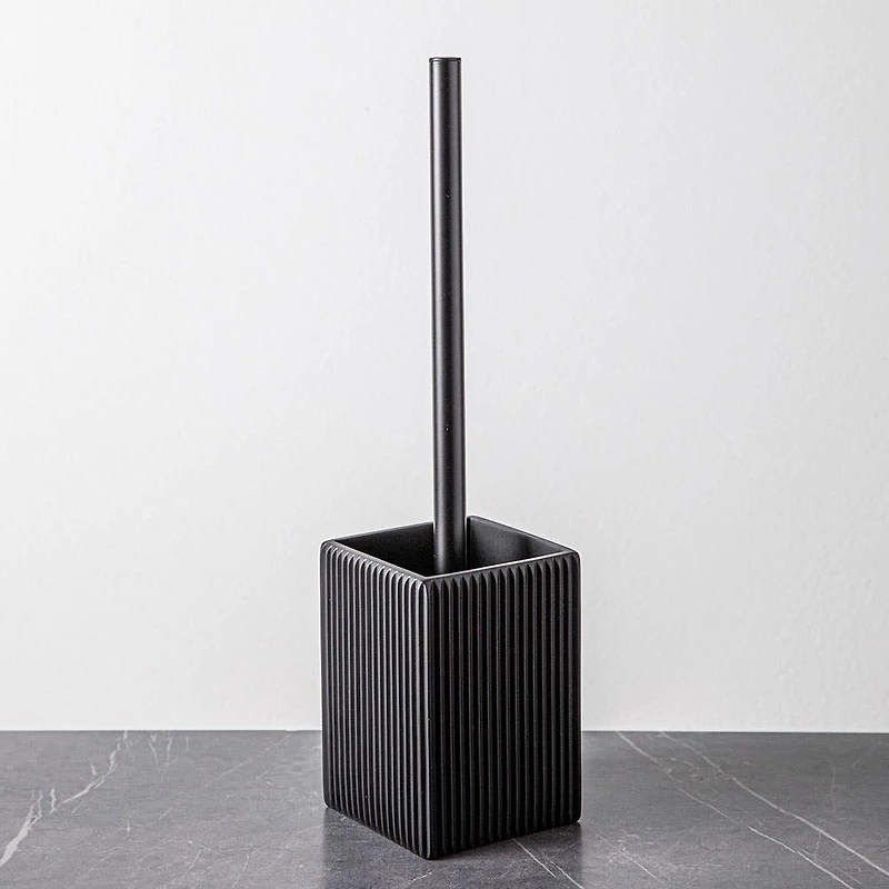 KSP Onyx Resin Toilet Brush (Black)