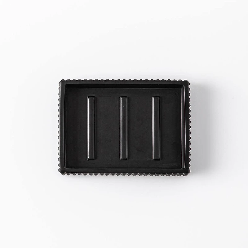 KSP Onyx Resin Soap Dish (Black)