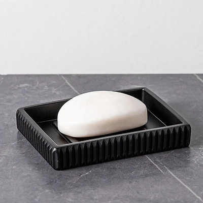 KSP Onyx Resin Soap Dish (Black)