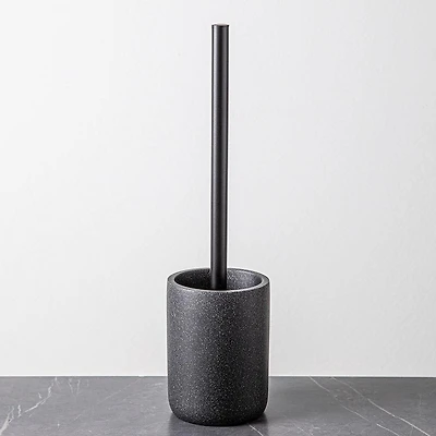 KSP Blackstone Speckle Resin Toilet Brush (Black)