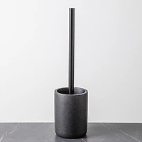 KSP Blackstone Speckle Resin Toilet Brush (Black)