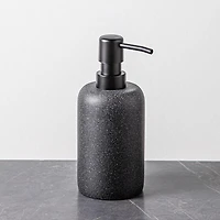 KSP Blackstone Speckle Resin Soap Pump (Black)