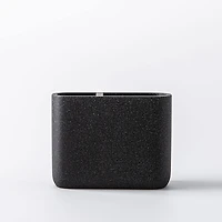 KSP Blackstone Speckle Resin Toothbrush Holder (Black)