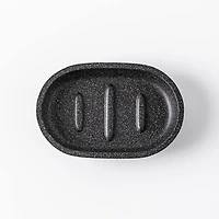 KSP Blackstone Speckle Resin Soap Dish (Black)
