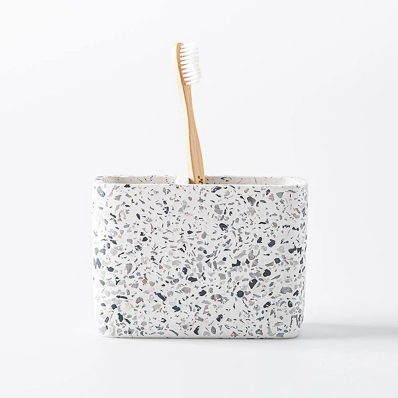 KSP Terrazzo Concrete Toothbrush Holder