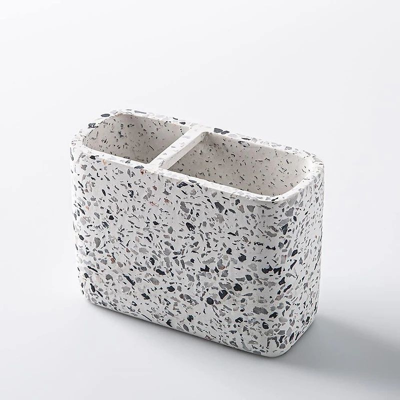 KSP Terrazzo Concrete Toothbrush Holder