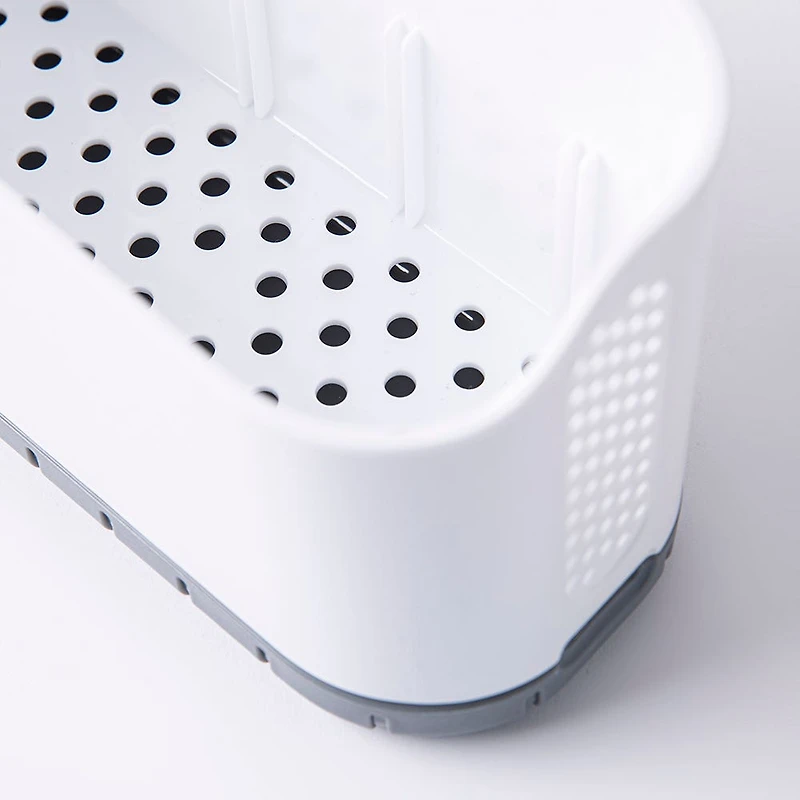 KSP Tidysink Soap Pump & Caddy Organizer (White/Grey)