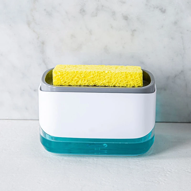 KSP Tidysink with Sponge Soap Dispensing Sponge Holder