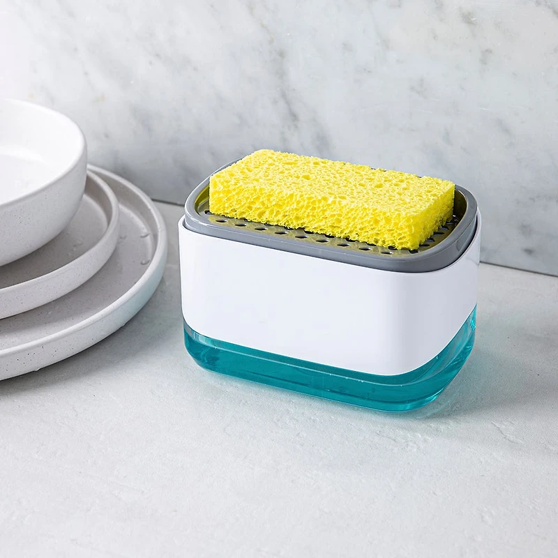 KSP Tidysink with Sponge Soap Dispensing Sponge Holder