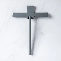 KSP Pure Shine Silicone Squeegee with Holder (Grey)