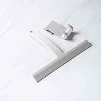 KSP Squeeky Silicone Squeegee with Holder (White)