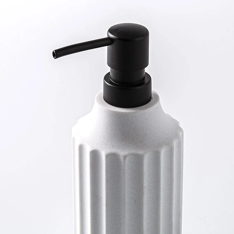 KSP Brunswick Resin Soap Pump (White)